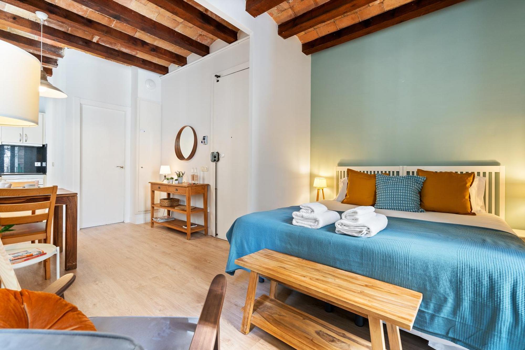 Lodging Apartments Beach Studio P1 Barcelona Buitenkant foto